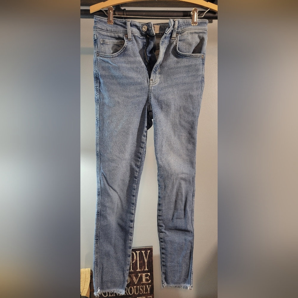 We The Free Women's Skinny Jeans - Light Blue